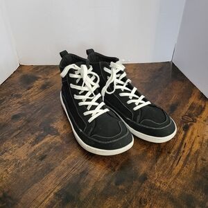 Rutsu Barefoot Sneaker Black Unisex Men’s 13 Canvas High Top Skate Board